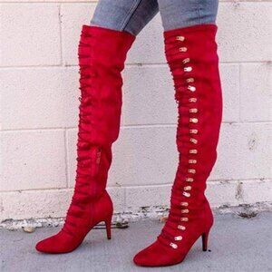 Trill Boots thigh-high Wide Calf